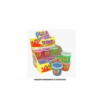 PUXA-PUXA SLIME GLITTER 1X12X180G